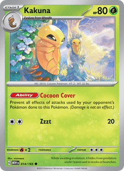 Kakuna, 151 card 014